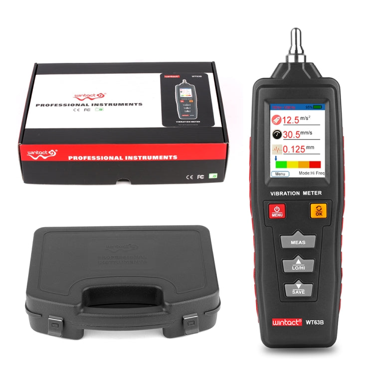 WINTACT WT63B 手持式振動分析儀数字振動計