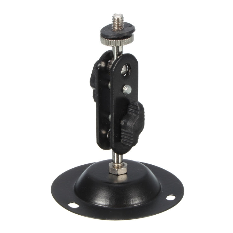 壁掛式監控通用支架閉路電視攝像機支架360度監視器支架可調節攝像機安全旋轉