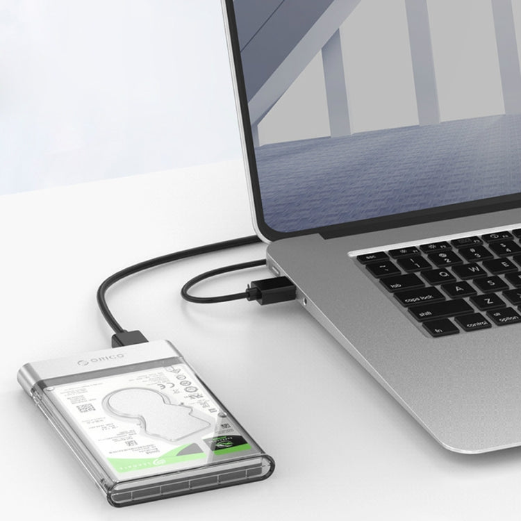 ORICO 2129U3 透明系列2.5英寸USB3.0硬盤盒
