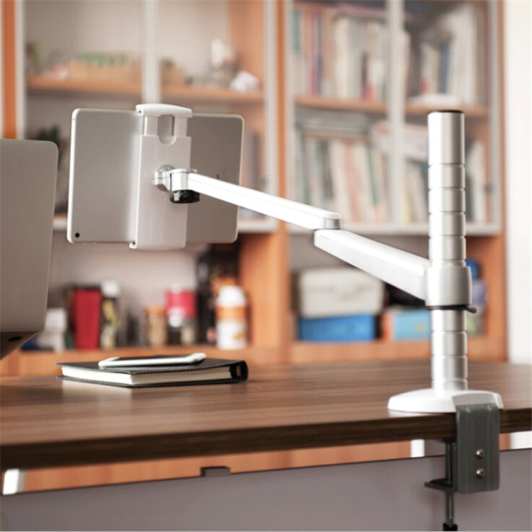 OA-1S雙用筆記本電腦/平板電腦支架高度可調節可旋轉支架 升降懶人架