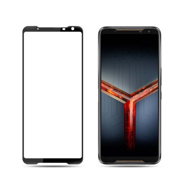 mocolo 0.33mm 9H 2.5D全膠全屏鋼化玻璃保護膜適用於 華碩 ROG Phone II