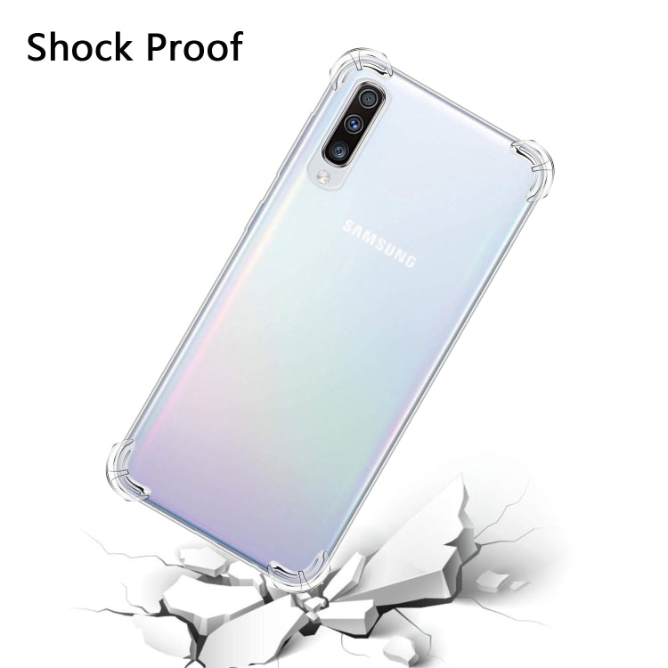 適用於三星 Galaxy A50 四角防摔超薄透明TPU手機殼