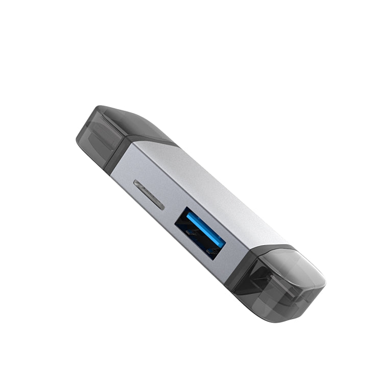 Typce-C+USB+Micro OTG  三合一 多功能讀卡器