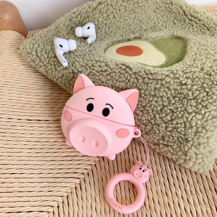 適用於蘋果 AirPods Pro立體豬藍牙耳機保護套