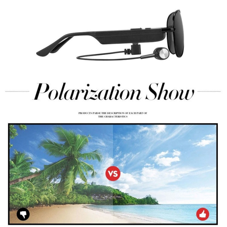 A8無線耳機藍牙耳機太陽鏡音樂耳機智能眼鏡耳機免提麥克風