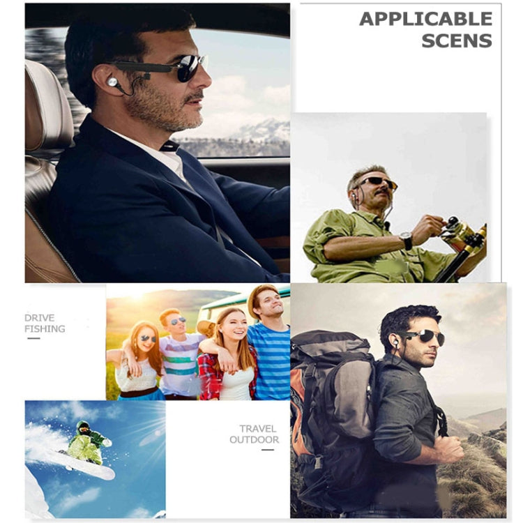 A8無線耳機藍牙耳機太陽鏡音樂耳機智能眼鏡耳機免提麥克風