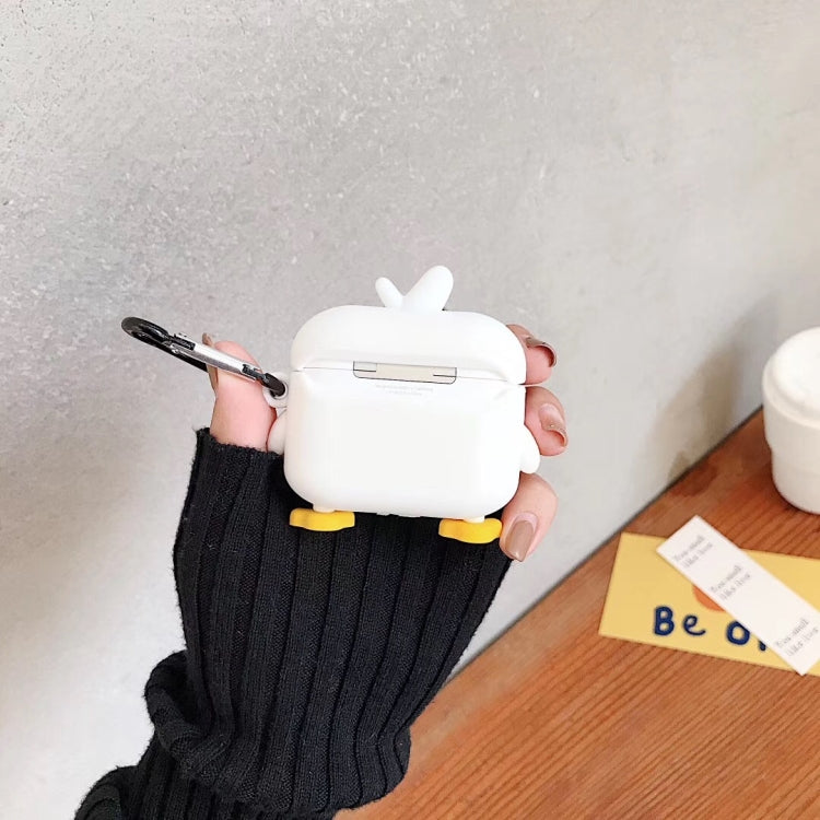 適用於蘋果 AirPods Pro可愛鴨子藍牙耳機保護套