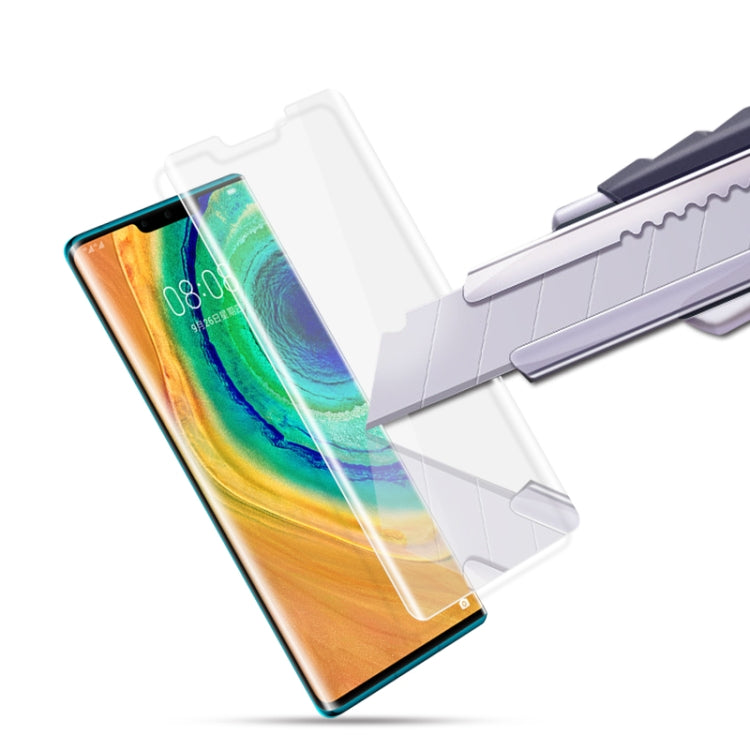 適用於 華為 Mate 30 Pro mocolo 9H 3D 全屏曲面UV保護膜