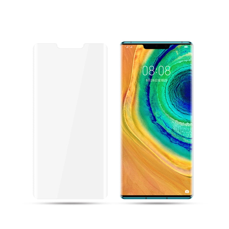 適用於 華為 Mate 30 Pro mocolo 9H 3D 全屏曲面UV保護膜