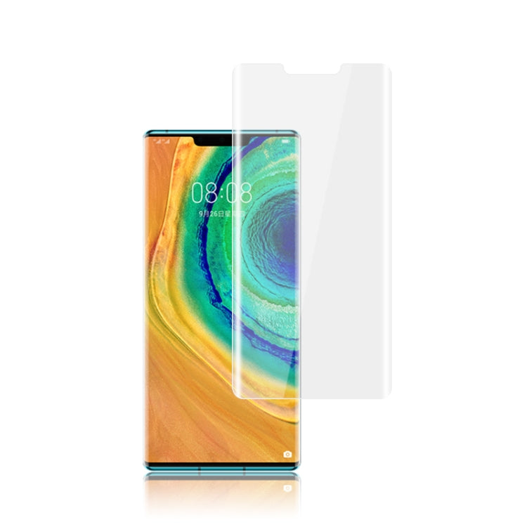 適用於 華為 Mate 30 Pro mocolo 9H 3D 全屏曲面UV保護膜