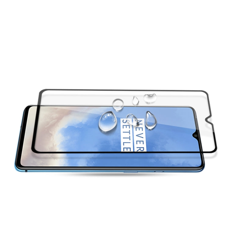 適用於 Oneplus 7T mocolo 0.33mm 9H 3D全膠曲面全屏鋼化玻璃保護膜