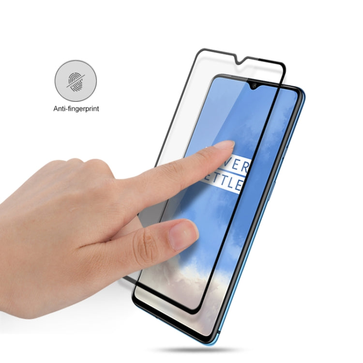 適用於 Oneplus 7T mocolo 0.33mm 9H 3D全膠曲面全屏鋼化玻璃保護膜