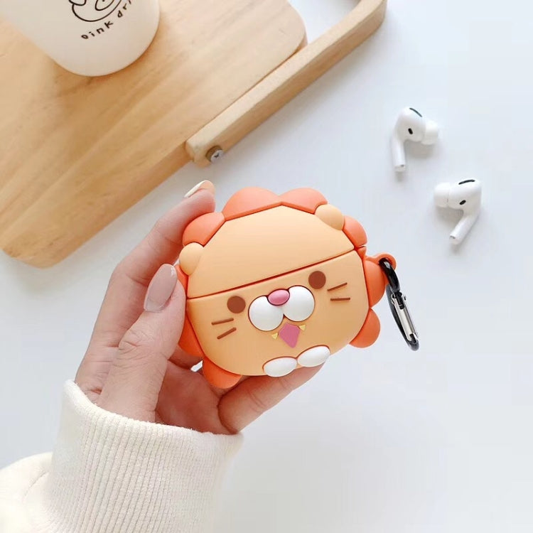 適用於蘋果 AirPods Pro 小獅子藍牙耳機保護套