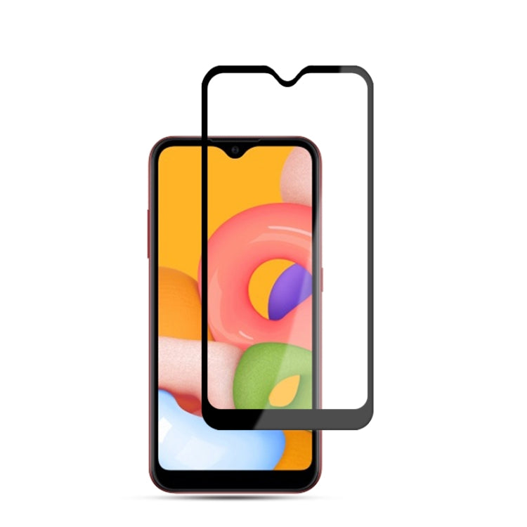適用於 Galaxy A01 2pcs mocolo 0.33mm 9H 2.5D全膠全屏鋼化玻璃保護膜