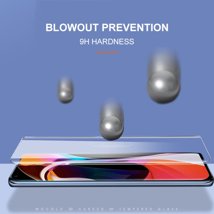 適用於 小米 10/ 小米 10 Pro mocolo 9H 3D 全屏曲面UV保護膜