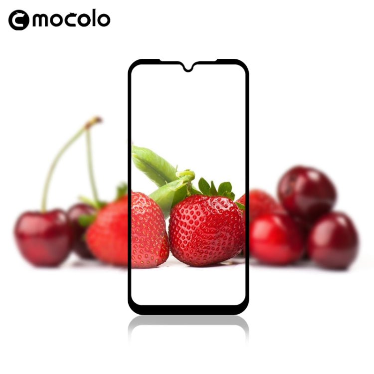 適用於 Moto G8 Plus mocolo 0.33mm 9H 2.5D全膠全屏鋼化玻璃保護膜