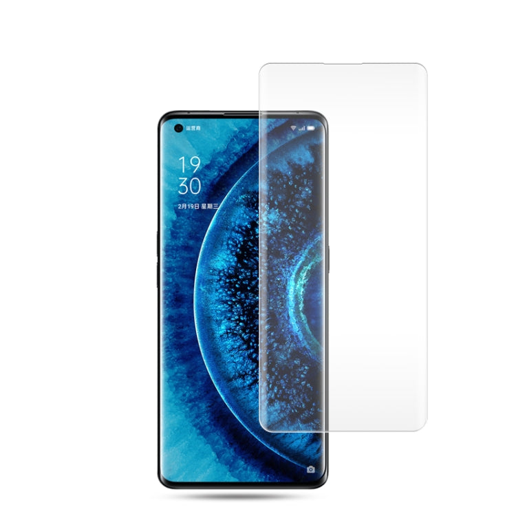 適用於 Oppo Find X2/ X2 Pro mocolo 9H 3D 全屏曲面UV保護膜