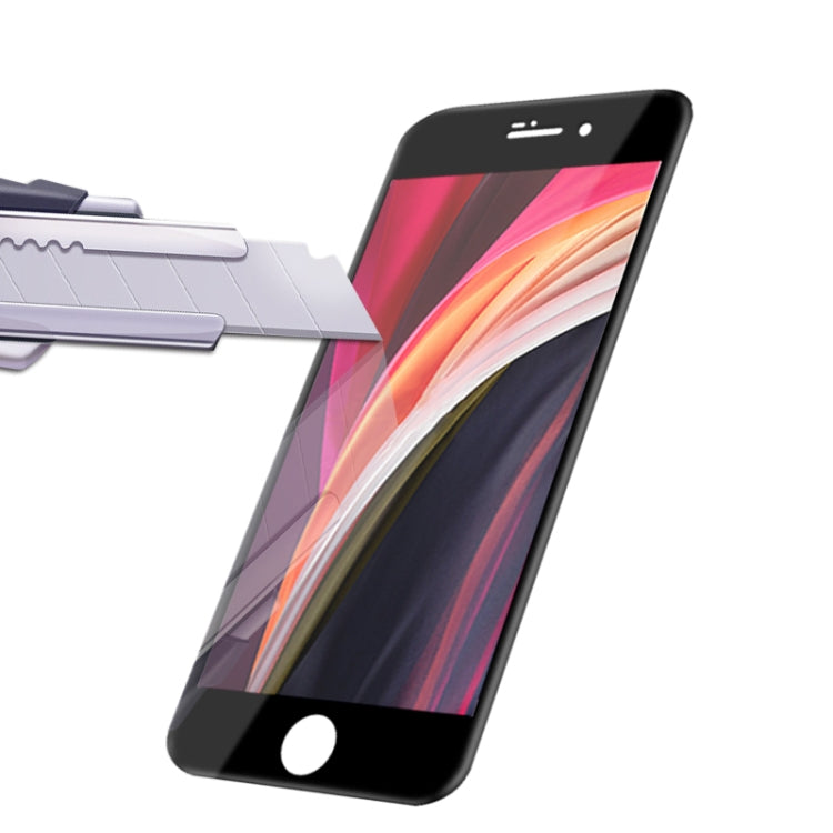 適用於 iPhone SE 2020 mocolo 0.33mm 9H 3D全膠曲面全屏鋼化玻璃保護膜