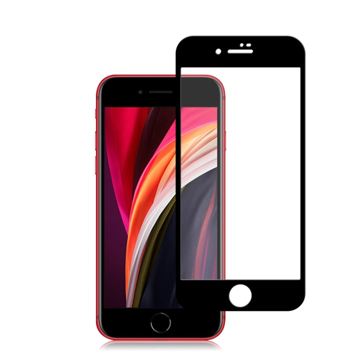適用於 iPhone SE 2020 mocolo 0.33mm 9H 2.5D全膠全屏鋼化玻璃保護膜