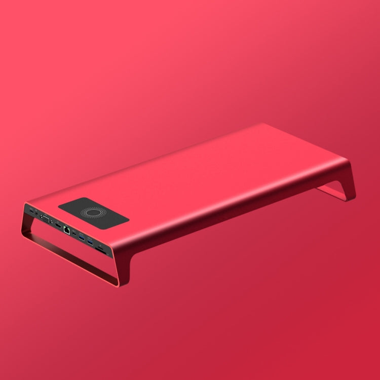 Onten 95109  Type-C 轉 HDMI + VGA + RJ45 + USB3.0 x 2 11合一多功能適配器 兼電腦底座