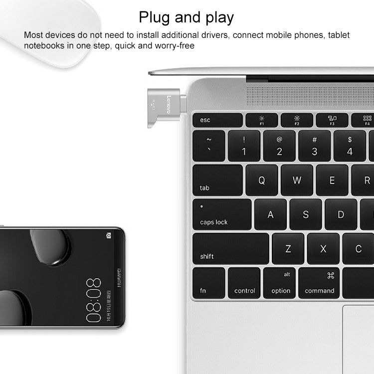 聯想D201 Type-C轉TF讀卡器