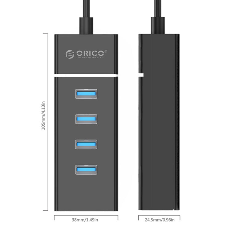 ORICO W6PH4-U3  4口USB3.0桌面集線器