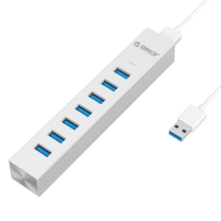 ORICO ASH7-U3 7口鋁合金USB3.0分線器，分離式數據線