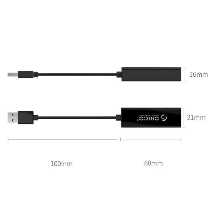 ORICO UTJ-U3 USB3.0轉千兆有線網卡轉接器