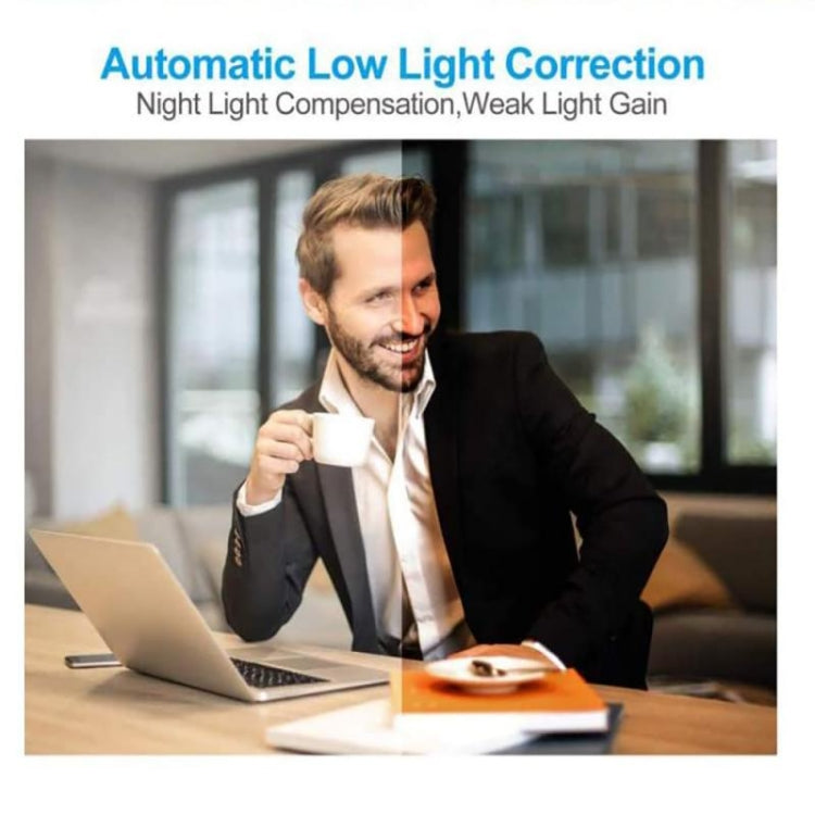 高清1080P網絡攝像頭與噪聲消除麥克風Skype電腦安卓電視直播攝像頭