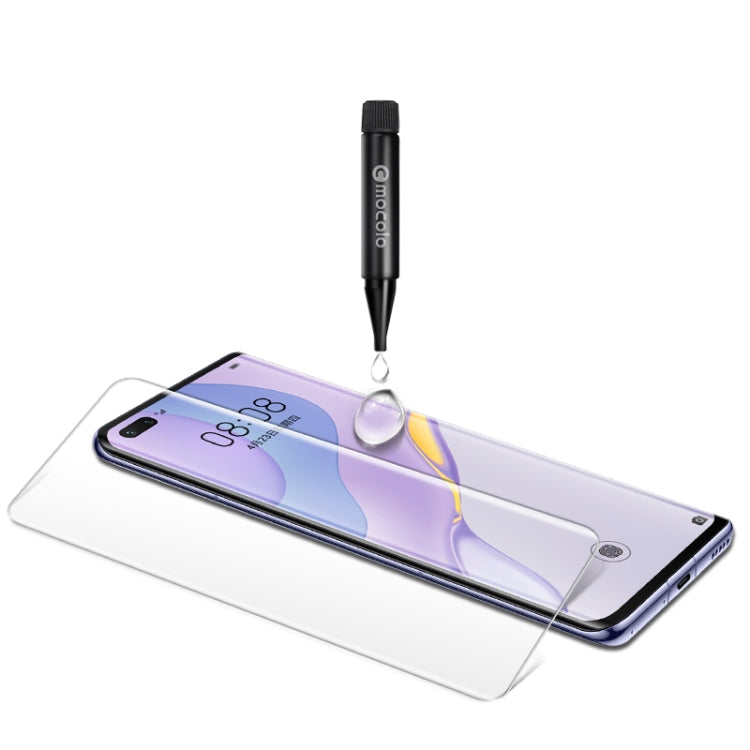 適用於 華為 榮耀 30 Pro/30 Pro Plus/Nova7 Pro mocolo 9H 3D 全屏曲面UV保護膜