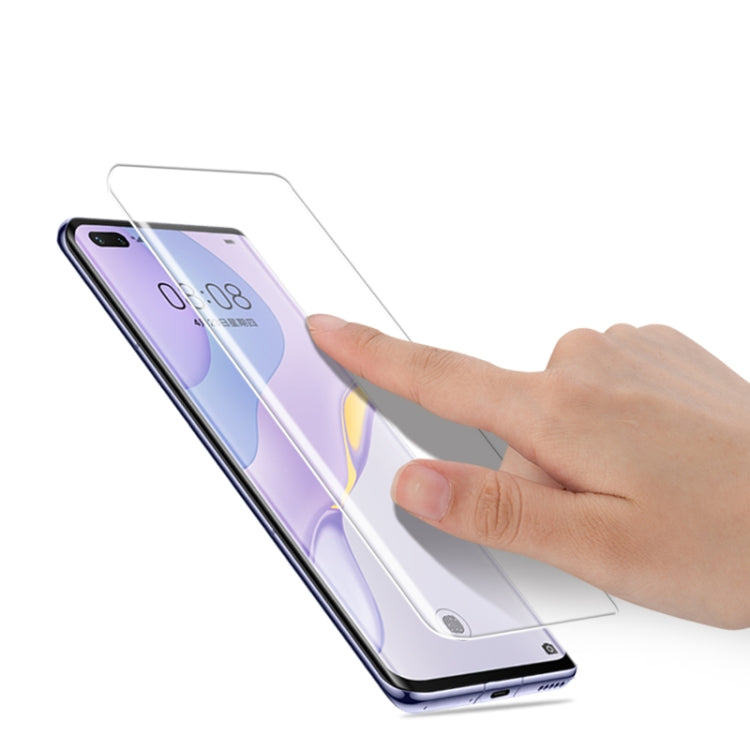 適用於 華為 榮耀 30 Pro/30 Pro Plus/Nova7 Pro mocolo 9H 3D 全屏曲面UV保護膜