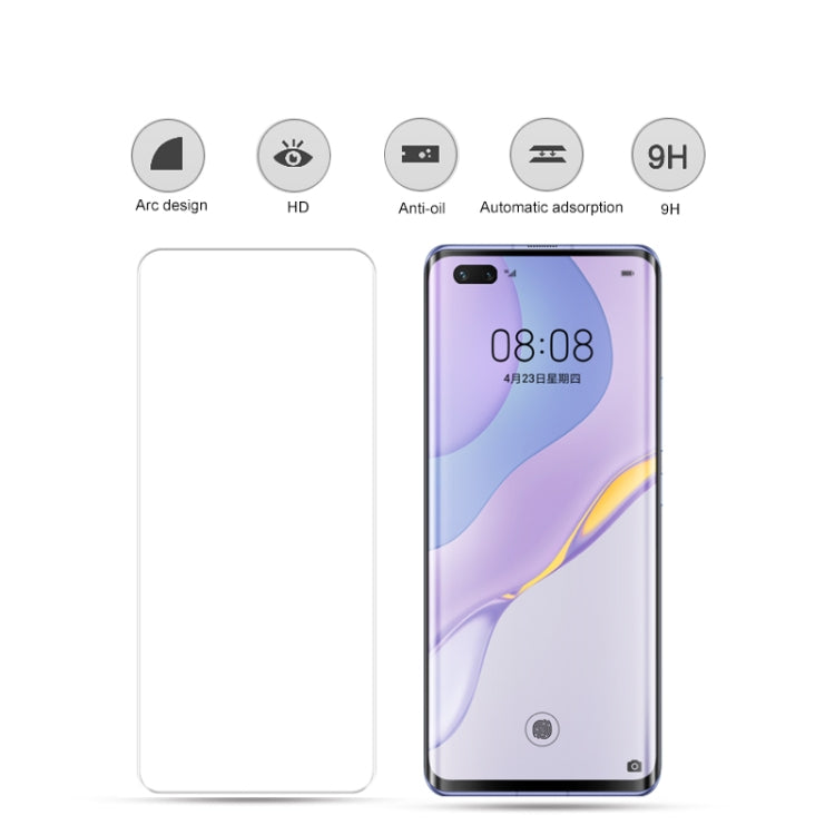 適用於 華為 榮耀 30 Pro/30 Pro Plus/Nova7 Pro mocolo 9H 3D 全屏曲面UV保護膜