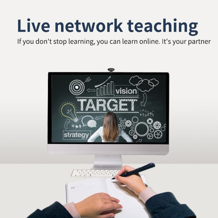 全高清1080P攝像頭內置麥克風智能攝像頭電視直播攝像頭噪聲消除