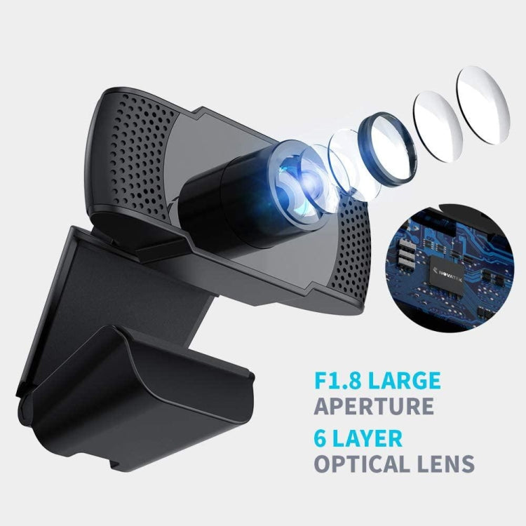 高清1080P百萬像素USB網絡攝像頭CMOS傳感器帶麥克風PC筆記本電腦