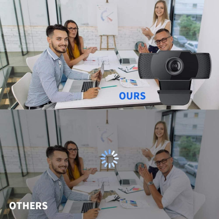 高清1080P百萬像素USB網絡攝像頭CMOS傳感器帶麥克風PC筆記本電腦