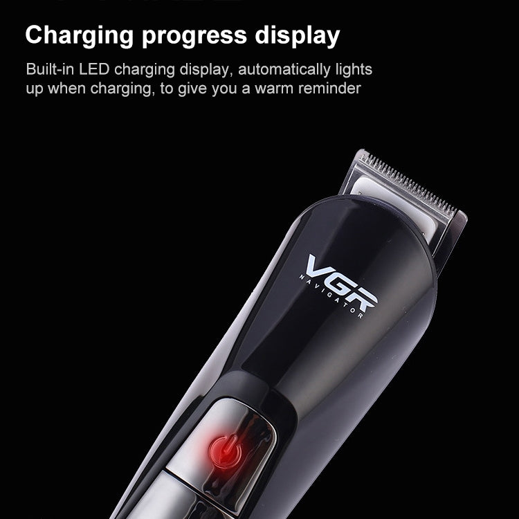 VGR V-012 5W 6合1 電動理髮剪, 插頭類型: 歐規