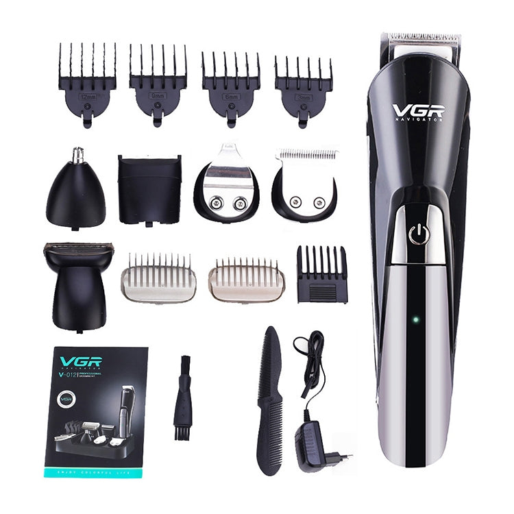VGR V-012 5W 6合1 電動理髮剪, 插頭類型: 歐規