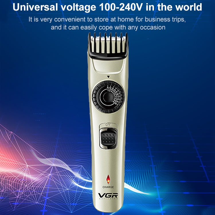 VGR V-031 5W USB多尺寸可控自助修剪理髮器