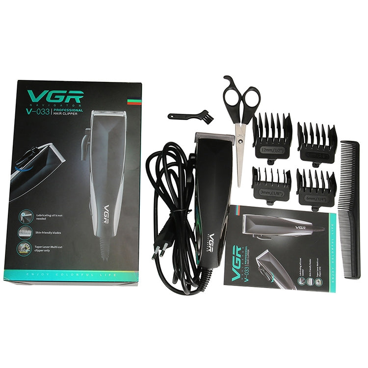 VGR V-033 9W 6合1 電動理髮器帶線, 插頭類型: 歐規