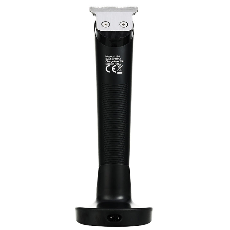VGR V-178 5W USB便攜理髮器帶LED显示&底座