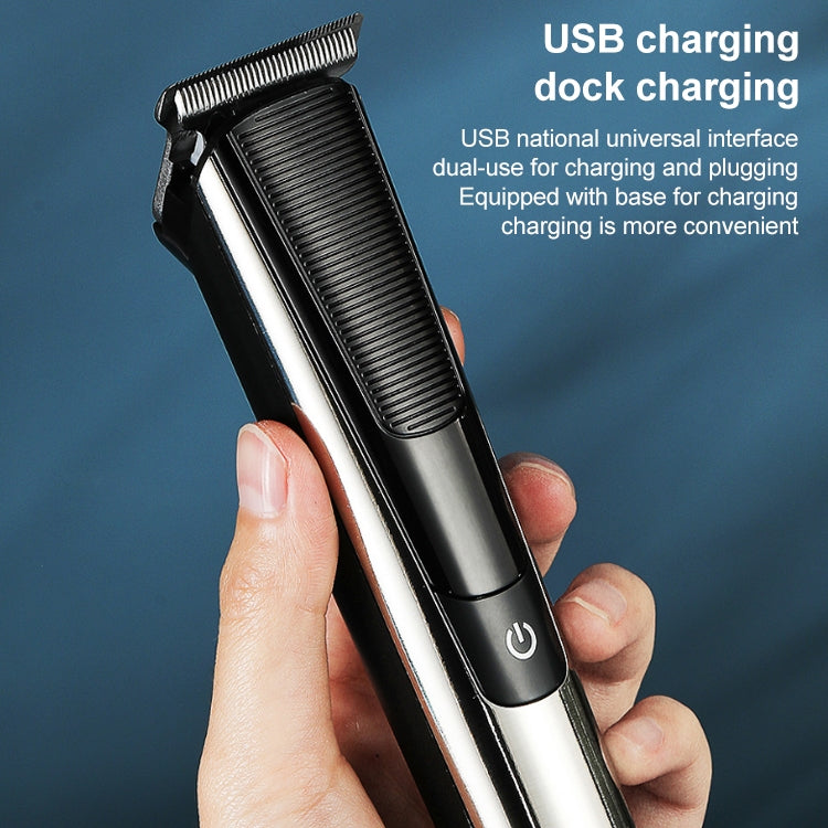 VGR V-178 5W USB便攜理髮器帶LED显示&底座