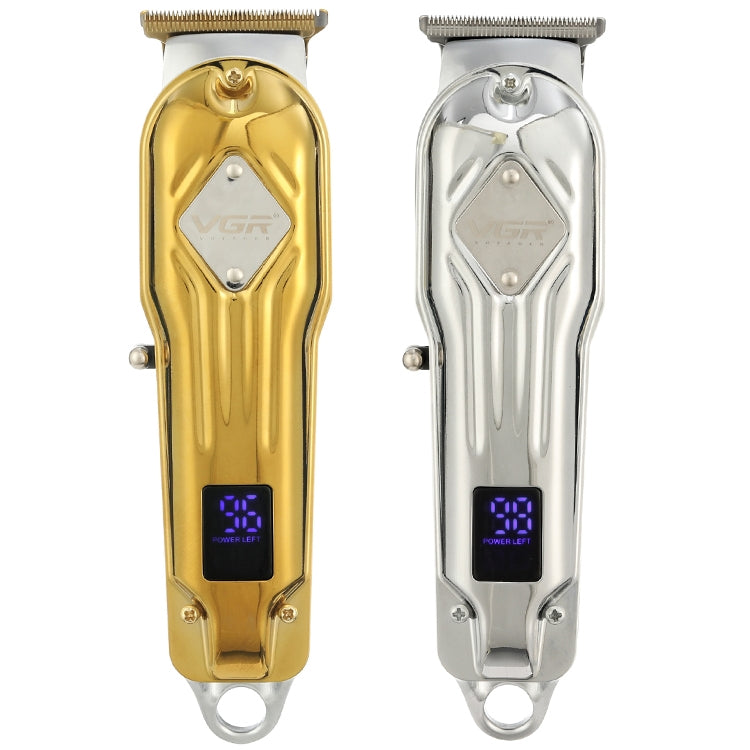 VGR V-261 8W USB金屬專業髮廊理髮剪帶LED數顯