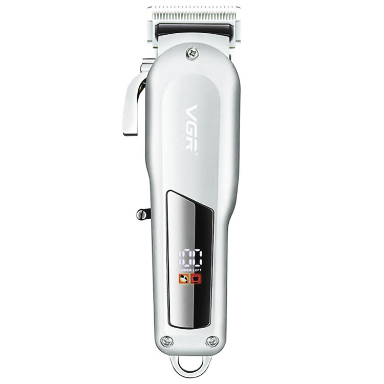 VGR V-278 10W USB金屬電動理髮剪帶LED數顯