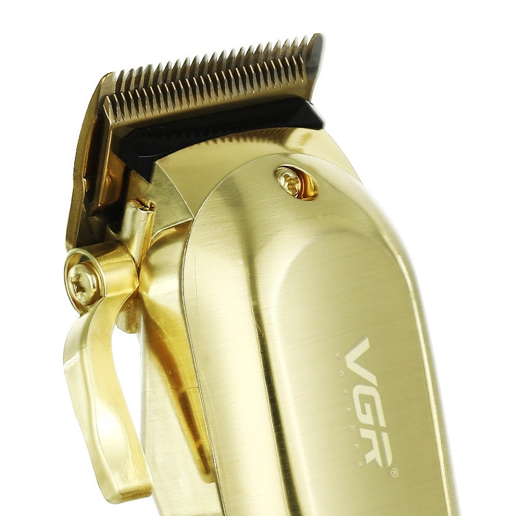 VGR V-278 10W USB金屬電動理髮剪帶LED數顯