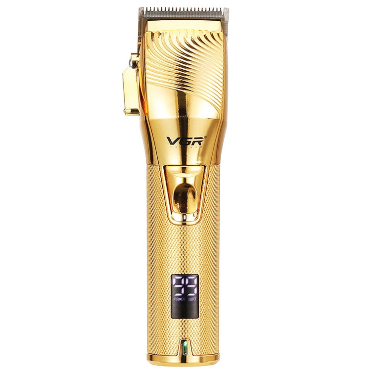 VGR V-280 10W USB金屬電動理髮剪帶LED數顯