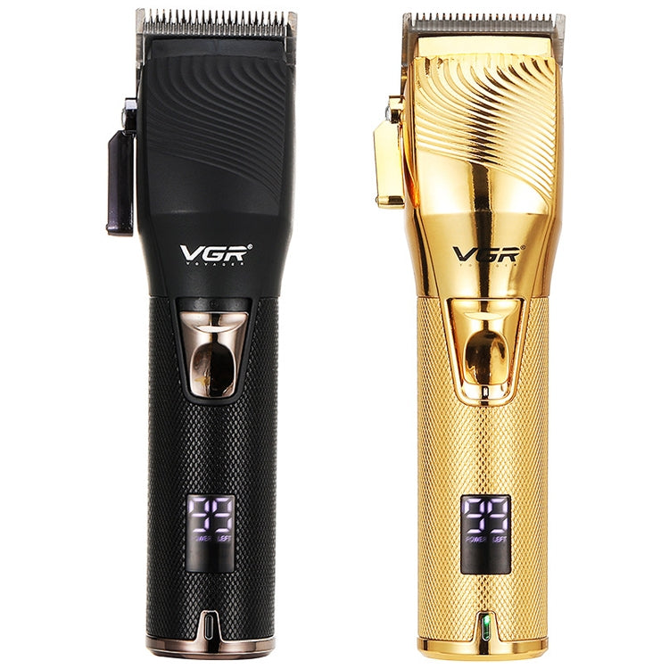 VGR V-280 10W USB金屬電動理髮剪帶LED數顯