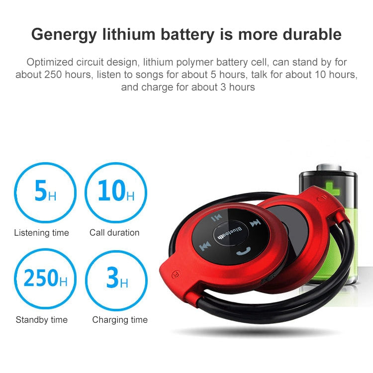 NVAHVA MP3播放器藍牙耳機，無線運動耳機MP3播放器帶FM收音機，立體聲耳機TF卡MP3最大32GB