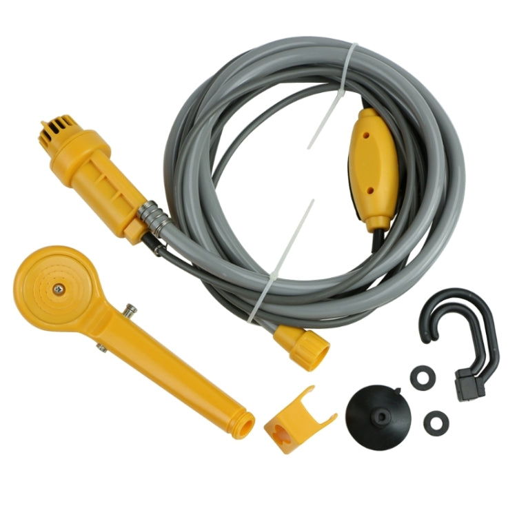 12V電動車插頭戶外露營車旅行車露營旅行淋浴便攜式