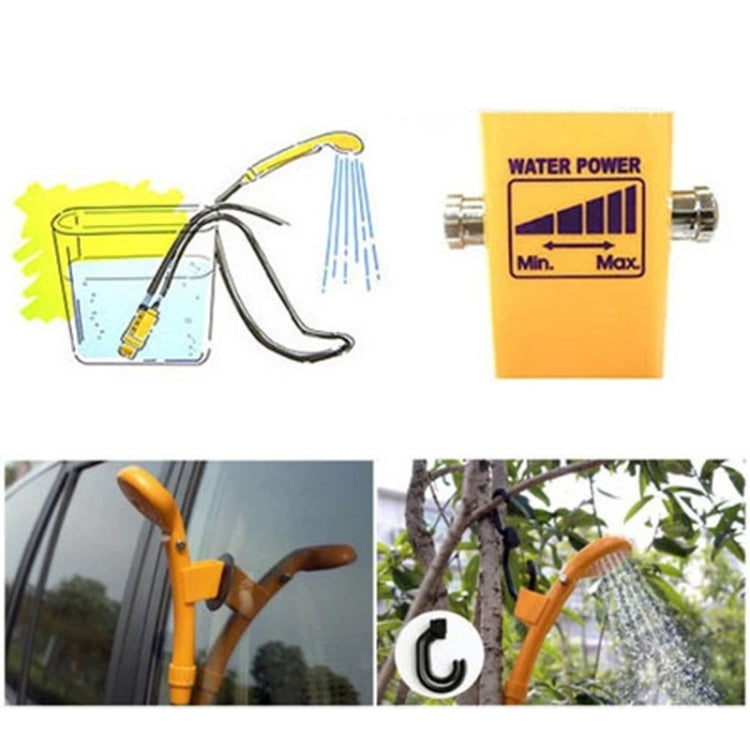 12V電動車插頭戶外露營車旅行車露營旅行淋浴便攜式