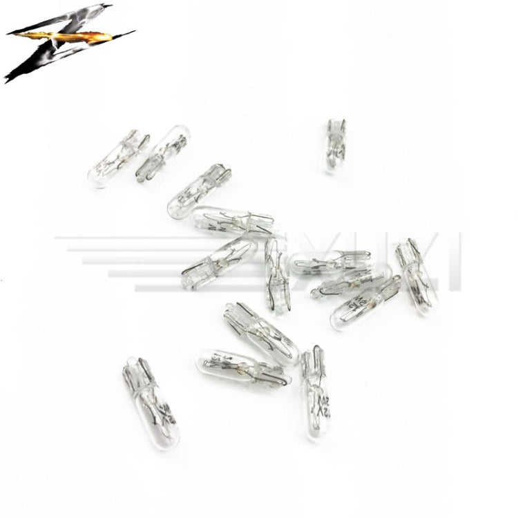 10個T5汽車儀錶光度計更換燈琥珀色1.2W 12 V燈